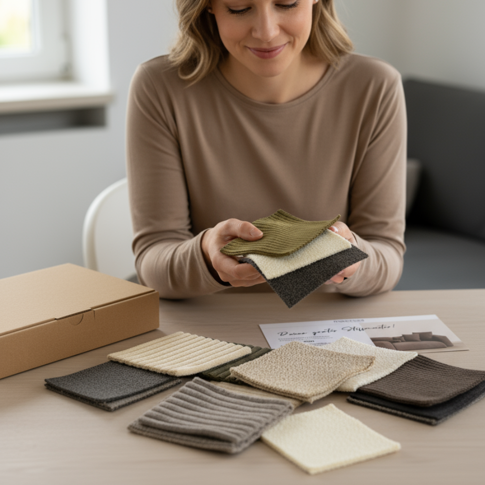 Stoffmuster + kostenloser Versand